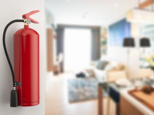 Де має знаходитися вогнегасник у приватному будинку?