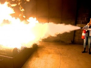 Що можна гасити порошковим вогнегасником?