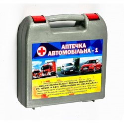Аптечка автомобільна АМА-1/Автопрофі/футляр Аптечка автомобільна АМА-1/Автопрофі/футляр