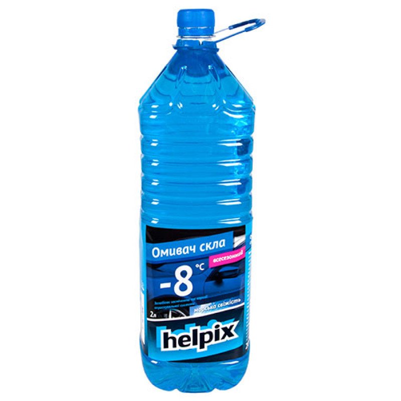 Омивач скла зимовий HELPIX 2Л -20 (море) Омивач скла зимовий HELPIX 2Л -20 (море)