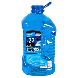Омивач скла зимовий HELPIX 4Л -22 (aqvablue)