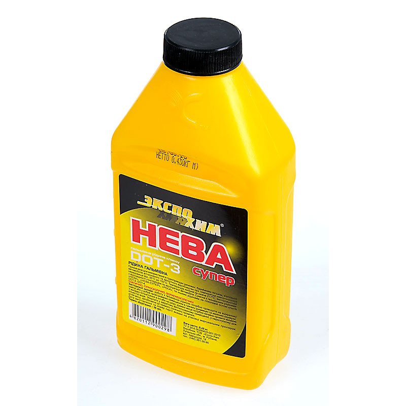Гальмівна рідина DOT-3 Нева 0,45 кг