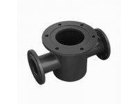 Підставка фланцева прохідна D150х150