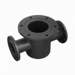 Подставка фланцевая проходная D200х200