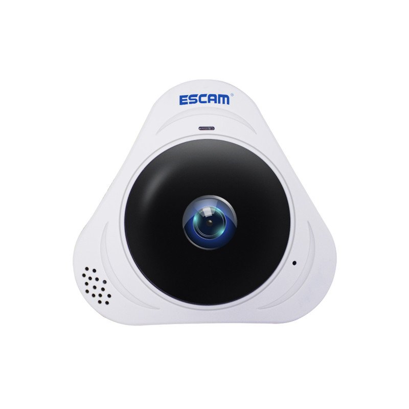 WiFi IP камера ESCAM Q8 белая Fish eye