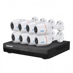 Комплект видеонаблюдения ESCAM PNK805 8CH 1080P POE NVR KITS