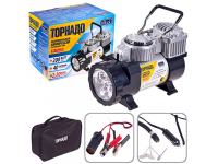Компрессор "Торнадо" КА-Т121220 200psi/15Amp/40л/фонарь/прикур.+переходник/шланг 3,0м