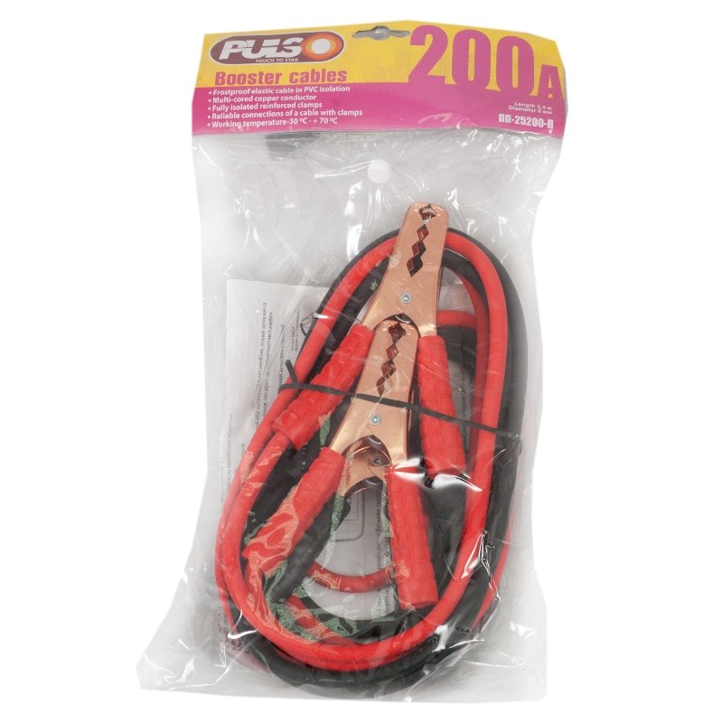 Прикуриватель PULSO 200А (до -45С) 2,5м