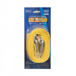 Трос буксир ST1004/ТР-202-3-2 3т лента 47мм х 4,5м желтый/карабин/блистер Трос буксир ST1004/ТР-202-3-2 3т лента 47мм х 4,5м желтый/карабин/блистер