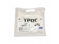 Трос буксир ST1009/ТР-109-8-1 8т стрічка 75мм х 5,0 м білий/2 крюка