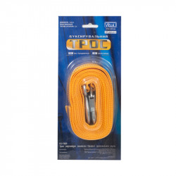 Трос буксир ST205 C/ТР-203-2-1 2т лента 46мм х 4,5м желтый/крюк/блистер Трос буксир ST205 C/ТР-203-2-1 2т лента 46мм х 4,5м желтый/крюк/блистер