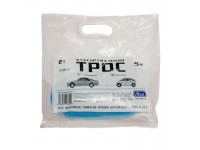 Трос буксир ST215B/ТР-208-2-2 2т стрічка 45мм х 5.0 м синій/карабін/кульок