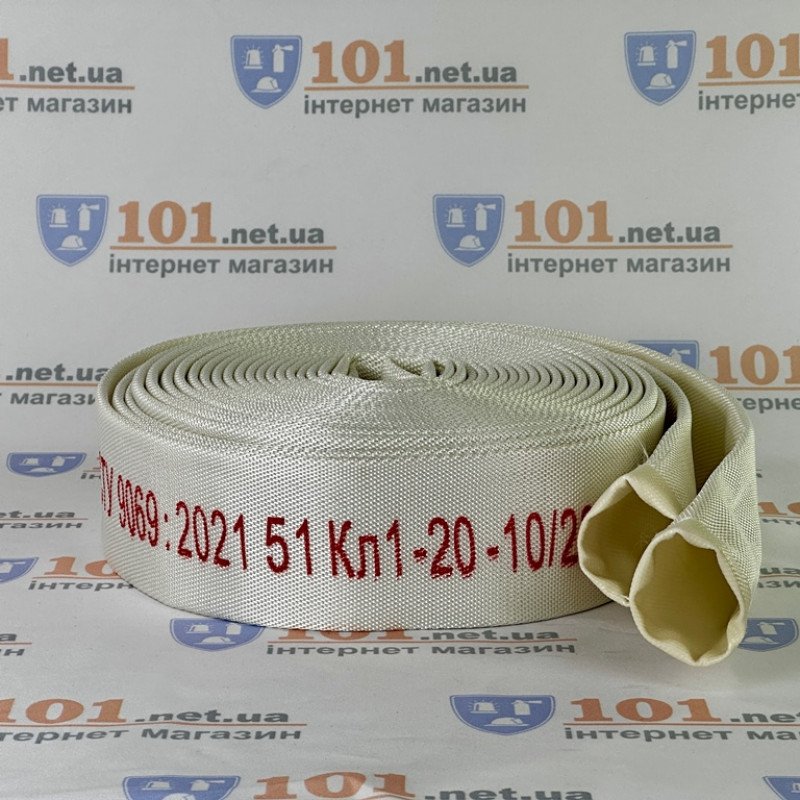 Рукав пожежний Клас 1 d51 полотно Рукав пожежний Клас 1 d51 полотно