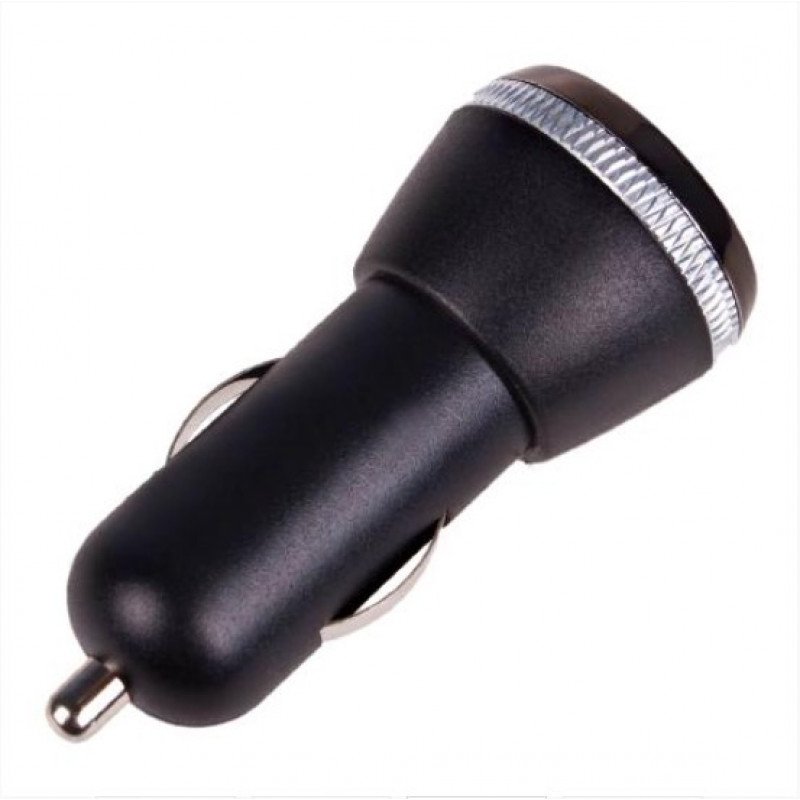 Автомобільний зарядний пристрій VOIN C-2402BK 2USB (12/24V - 5V 2,4A)