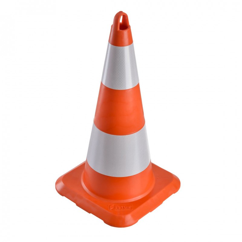 Конус гнучкий 500мм 2 світловідбиваючі смужки