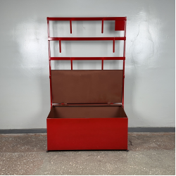 Стенд пожарный открытого типа со стационарным ящиком для песка 0,2м.куб