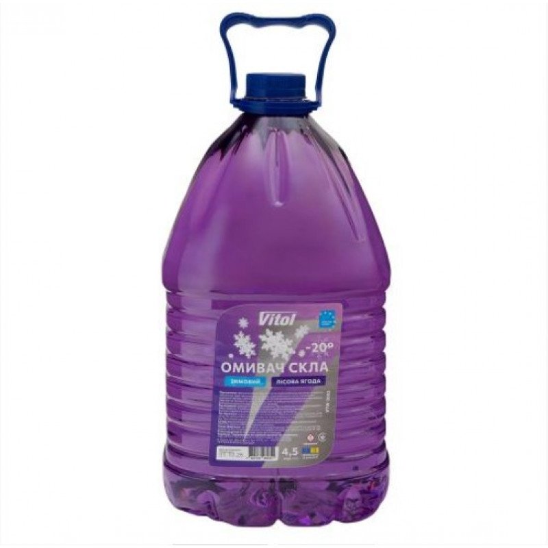 Омивач скла зимовий VITOL "-20" Лісова Ягода 4,5л