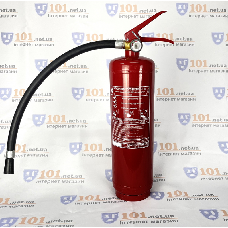 Огнетушитель порошковый ОП-3(з) переносной