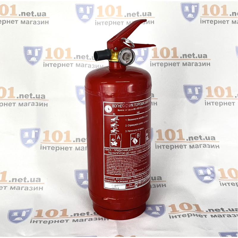 Вогнегасник автомобільний ВП-2(з) за євростандартом
