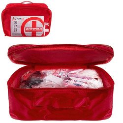 Аптечка медична автомобільна-2 від 9пас, згідно з ТУ(02-011-М), м'який футляр (02-011-М)