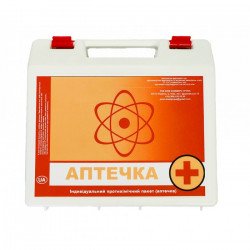 Аптечка протирадіаційної допомоги Розширена в кейсі (при радіації та хімічній небезпеці IПП-11)