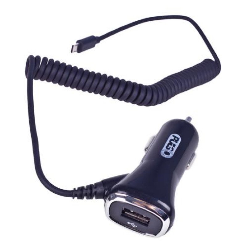 Автомобільний зарядний пристрій PULSO C-2407BK 1USB+Android (12 / 24V - 5V 2,4A) Автомобільний зарядний пристрій PULSO C-2407BK 1USB+Android (12 / 24V - 5V 2,4A)