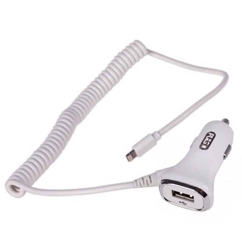 Автомобільний зарядний пристрій PULSO C-2407W 1USB+iphone (12 / 24V - 5V 2,4A) Автомобільний зарядний пристрій PULSO C-2407W 1USB+iphone (12 / 24V - 5V 2,4A)