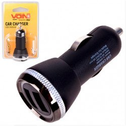 Автомобільний зарядний пристрій VOIN C-2402BK 1USB+Android (12/24V - 5V 2,4A)