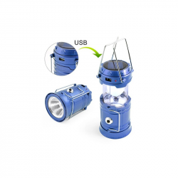 Ліхтар кемпінг 5700T 5 + 1LED, Power bank, сонячна батарея