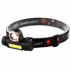 Ліхтар налобний 874/103-XPE+COB, ЗУ micro USB, акумулятор, zoom (874/103-XPE+COB)