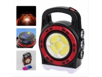 Ліхтар переносний 6678С-3LED+5COB, power bank, Li-Ion акум., Waterproof, соняшна батарея, ЗУ micr