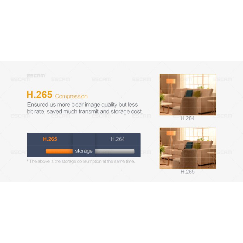 IP камера ESCAM QH001