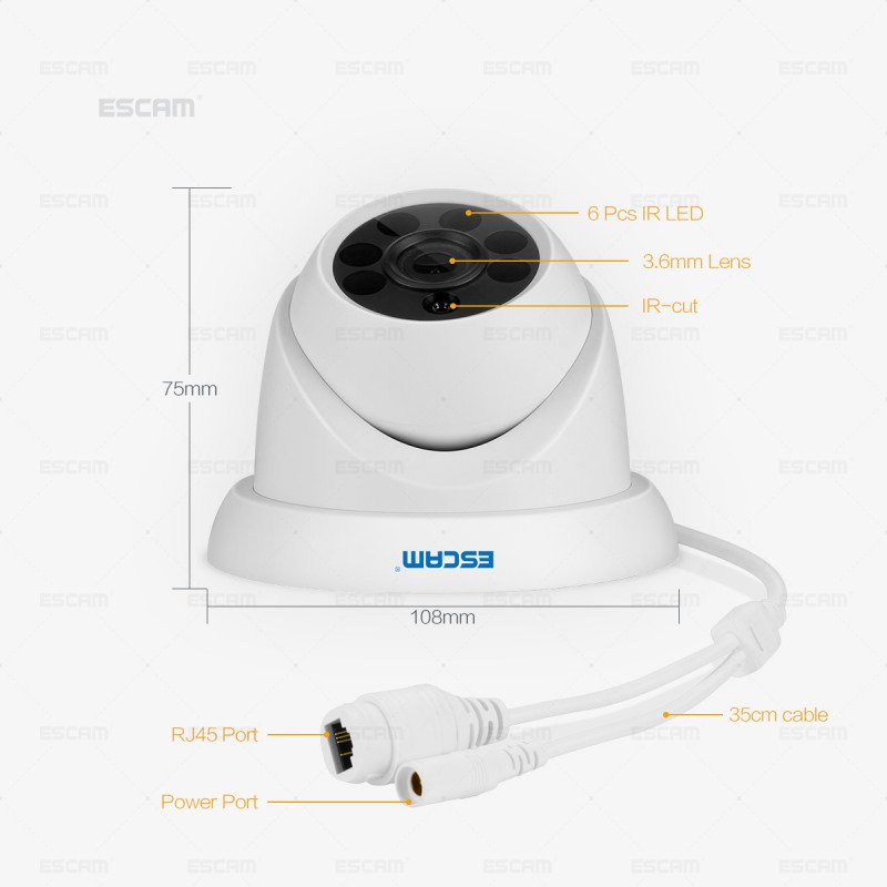 IP камера ESCAM QH001