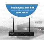 Комплект видеонаблюдения ESCAM WNK403 4CH 720P Wireless NVR KITS EU