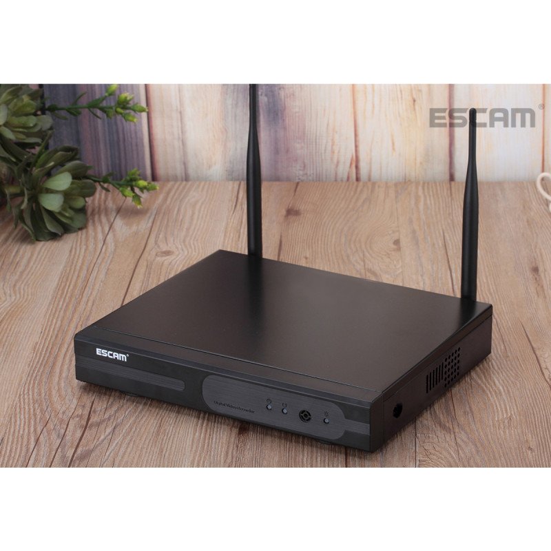 Комплект видеонаблюдения ESCAM WNK404 4CH 720P Wireless NVR KITS EU