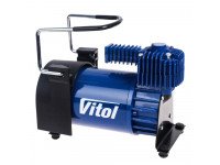 Компресор "ViTOL" К-55 150psi/23Amp/50л/шланг 5,0м з дефлятором/клеми/ Компресор "ViTOL" К-55 150psi/23Amp/50л/шланг 5,0м з дефлятором/клеми/