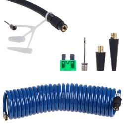 Компресор "ViTOL" К-70 150psi/25Amp/90л/2 циліндра/шланг 1,0+5,0м/клеми