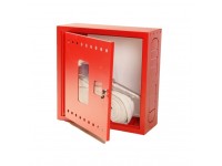 Кран-комплект пожарный ПКК-50 со шкафом, угловым клапаном, пластиковым стволом