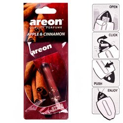 Освежитель воздуха жидкий листик AREON LIQUID Apple & Cinnamon 5ml