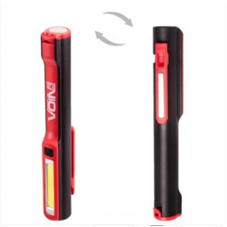 Переносная лампа "VOIN" VL-102, 3W-COB+3W XPE/АКБ1200mAh/магнит/инд. заряда