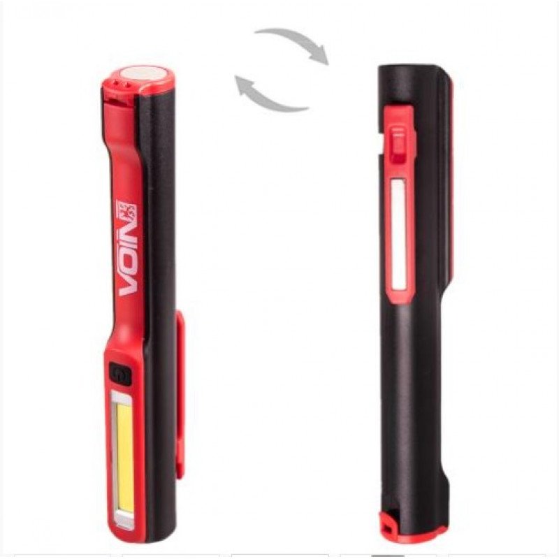 Переносная лампа "VOIN" VL-102, 3W-COB+3W XPE/АКБ1200mAh/магнит/инд. заряда Переносная лампа "VOIN" VL-102, 3W-COB+3W XPE/АКБ1200mAh/магнит/инд. заряда