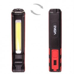 Переносная лампа "VOIN" VL-107, 5W-COB+3W XPE/АКБ 2000mAh/магнит/инд. заряда