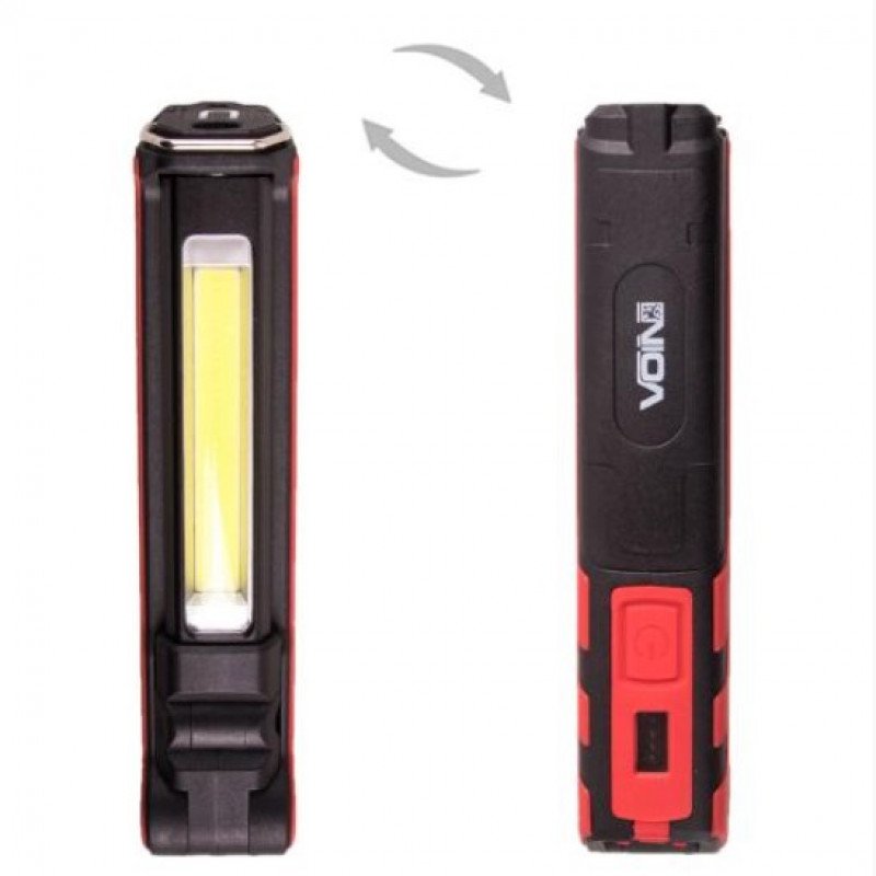 Переносная лампа "VOIN" VL-107, 5W-COB+3W XPE/АКБ 2000mAh/магнит/инд. заряда Переносная лампа "VOIN" VL-107, 5W-COB+3W XPE/АКБ 2000mAh/магнит/инд. заряда