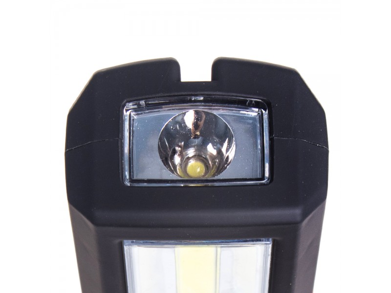 Переносная лампа "VOIN" VL-191 12V/220V/3W-COB+2 LED-НР/АКБ/USB+microUSB/магнит/база (VL-191)