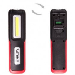 Переносна лампа "VOIN" VL- 99, 3W-COB+3W XPE/АКБ1200mAh/магніт/інд. заряда Переносна лампа "VOIN" VL- 99, 3W-COB+3W XPE/АКБ1200mAh/магніт/інд. заряда