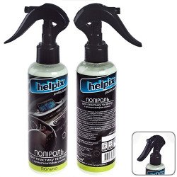 Поліроль для пластика й вінілу HELPIX Professional 200мл тригер (ЯБЛУКО)
