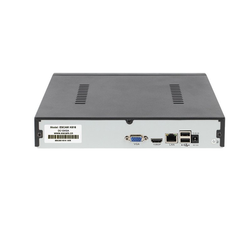 Мережевий відеореєстратор ESCAM NVR K616