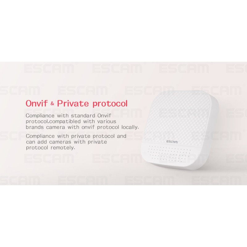 Мережевий відеореєстратор NVR ESCAM PVR204