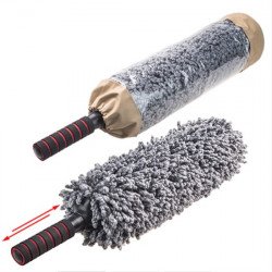 Щітка для змітання пилу антистатик кругла телескоп (м'яка упаковка)