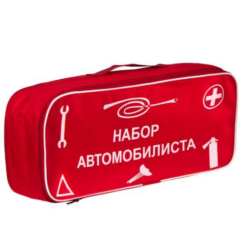 Сумка тех. допомоги "Набір автомобіліста" (червона) 46х20х14см Сумка тех. допомоги "Набір автомобіліста" (червона) 46х20х14см